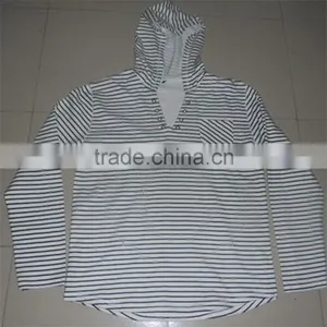 Customized Men Hoodies Sweatshirts With Yarn Dyed Jersey Hoodies thumbnail-1