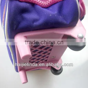 2014 New Wheeled School Bag for Girls Hot Sell School Bag thumbnail-4