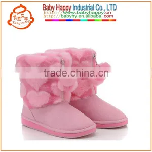 Warm Fancy Girls Kids Winter Boots Fashion 2012 thumbnail-1
