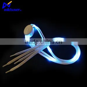 Wholesales Color Blue LED Light up Shoelaces thumbnail-5