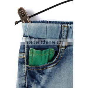 Hot Sale Factory Price Custom Made Cotton Hand Wash Contrast Cloth Sticking Latest Fashion Boys Jeans thumbnail-6