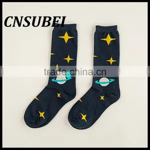 2016 New Winter Personality Color Pattern Cotton Socks thumbnail-1