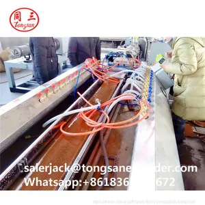 China Top 5 Brand Wood Plastic Composite PE PVC Wood WPC Profile Extrusion Machine thumbnail-1