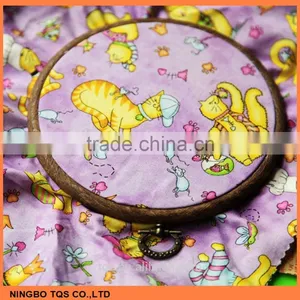 Wholesale Cross Stitch Accessory ABS Wooden Pattern Embroidery Hoops thumbnail-6