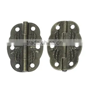 Antique Bronze Door Butt Hinges (rotated From 0 Degrees to 280 Degrees) 30mmx12mm thumbnail-1