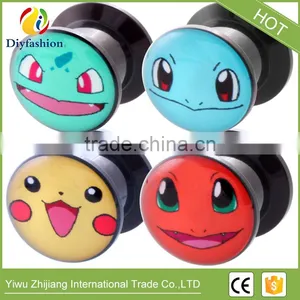 Cute Popular Acrylic Pokemon Body Piercing Jewelry Ear Plug thumbnail-1