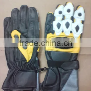 Best Quality Protective Leather Racing Gloves thumbnail-4