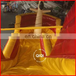 Inflatable Slide, Inflatable Pirate Ship Slide,inflatable Double Lane Slide for Kids thumbnail-4