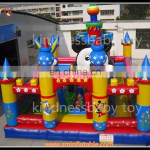 Micky Mouse Inflatable Fun City, Inflatable Fun City Park Playground, Fun City Inflatable thumbnail-2