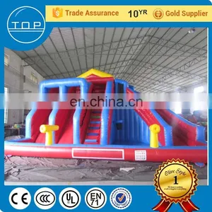 Popular Aqua Park Large Outdoor Slide Inflatable Pool Slides Inground Pools for Kids and Adults thumbnail-4