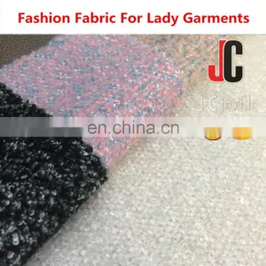 M12991SHaoxing JC Textile Polyester Wool Viscose Wool Blended Fabric for Dress thumbnail-1