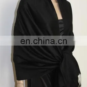 Factory Directly Winter Shawl Red Soft Pashmina Wool Pashmina thumbnail-1