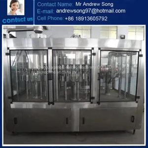 3 in 1 Automatic PET Bottle Mineral Water Filling Machine/ Glass Filling Mahcine thumbnail-5