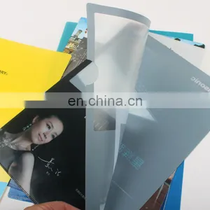 BSCI Factory a3 a4 a5 Size L Shape Office School Clear Plastic pp Folder Hard Cover Pvc pp File Folder/document thumbnail-5