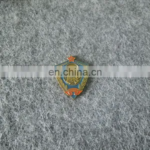 Custom Antique Plated Personalized Logo Human Being Lapel Pin Badges thumbnail-1