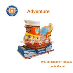 Zhongshan Amusement Park Equipment Kiddie Rides for Kids, Adventure, Coin Operated, Swing Game Machine, Rocking Car thumbnail-1