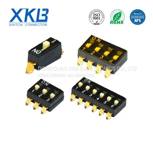Best Sales 2.54mm Space Pin(1-12) DIP Switch thumbnail-1