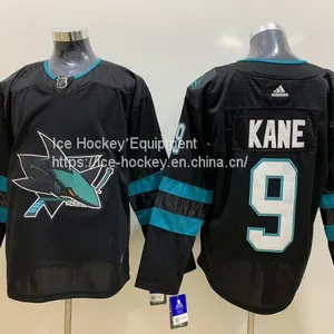 San Jose Sharks #9 Kane Black Jersey thumbnail-1