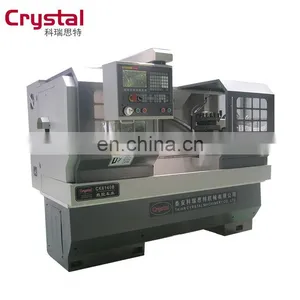 China New Cnc Lathe Machine 2 Step High Speed and Low Speed CK6140B thumbnail-2