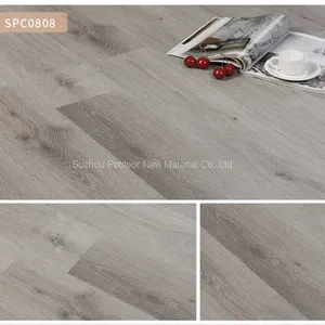 SPC Floor Vinyl Flooring Sheet Tiles Slotted Click Lock 5.0mm Thickness 0.3mm Wear Layer thumbnail-1