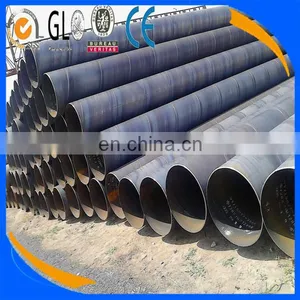AWWA C200 Black Water Spiral Welded Steel Pipe for Pipeline Conveyance System thumbnail-5