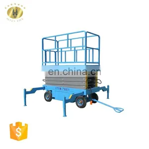 7LSJY Shandong SevenLift Mobile Hydraulic Manual Tire Scissor Mechanism Lifter thumbnail-2