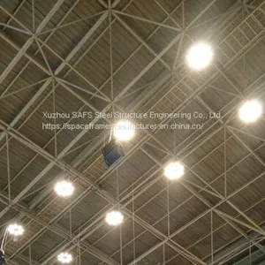 Nanjing Finance and Economics School Fuzimiao Campus Basketball Court Space Frame Roof Project thumbnail-4