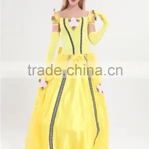 2016 Wholesale Sexy Fancy Women's Sexy Belle Costume thumbnail-2