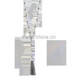 2016 Latest Design Beads Necklace, Tassel Necklace Pendant for Ladies thumbnail-6