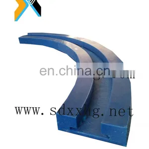 Conveyor Chain Guides Chain in a Curved Track Plastic Chain Guide Track Rails de Guidage Chine Uhmw pe Linear Guide Rail Self thumbnail-4
