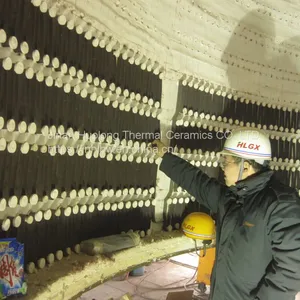 Ceramic Fiber Blown Cotton Filling Materials of High-temperature Furnace, Heating Equipment and Wall Lines. thumbnail-4