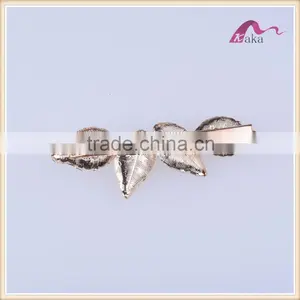 Wholesaler New Design Leaves Hair Pins Fashion Hair Accessories Pearls Decoration Hair Pins for Women thumbnail-2