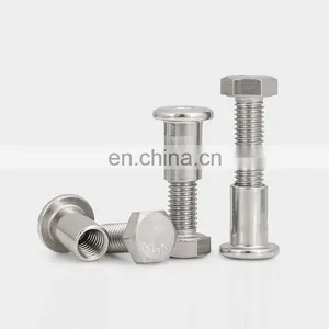 China Supplier Carbon Steel Chicago Screw Pan Head Binding Post Screw thumbnail-5