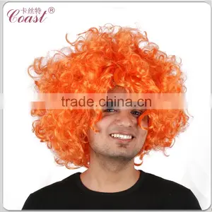 Short Curly Afro Wigs Hot Selling Wholesale Fan Wig thumbnail-1