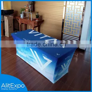 China New Design Popular Wedding Table Cloths Purple thumbnail-5