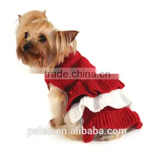 Fashion 100% Cotton Knitting Design Pets Sweater Dress Quality Choice thumbnail-2