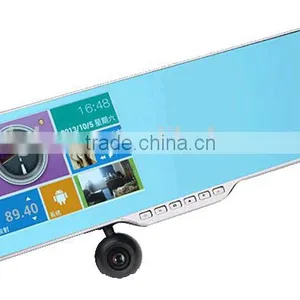 5.0 Inch Ultra-thin Navigation Rearview Mirror thumbnail-1