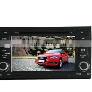 For AUDI A4/S4/RS4 2002-2008 Touch Screen Double-DIN In Dash Navigation System Build-In GPS/CANBUS/DVD/CD/MP3/MP4 thumbnail-1