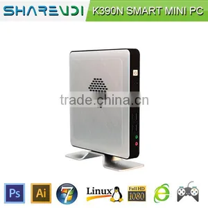 China Factory Price Embedded Mini pc X86 With Silver Metal Case Used for School,office thumbnail-2