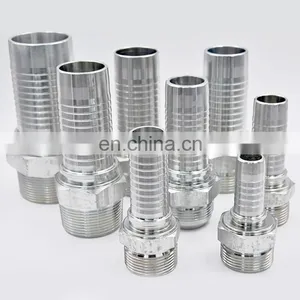 Factory Wholesale Hydraulic Hose Fittings High Quality Braided Hose Fittings thumbnail-5