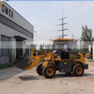 4wd 1.2ton Front Shovel Wheel Loader ZL12F thumbnail-5