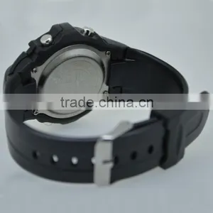 Minimalist Sport Digital Plastic Watch With PU Band thumbnail-2