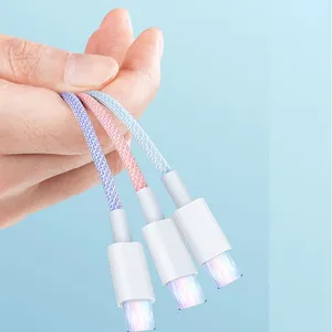 2021 Fast Charging Data Sync 20W PD Charger Cables Mobile Phone Type C Cable for IPhone 11 12 13 thumbnail-5