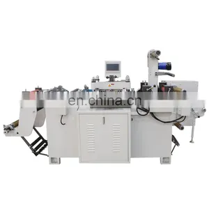 320 Roll Label Hot Stamping Laminating Die Cutting Slitting and Rewinding Machine thumbnail-2