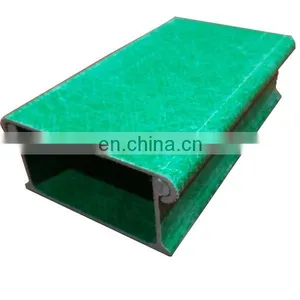 Anti-UV FRP Extruded Solid Bar Light Weight Flexible Tent Pole Fiberglass Reinforced Plastic Pultruded Profile thumbnail-1