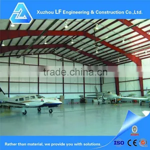 Certified Pre Engineered Steel Buildings Aircraft Hangar Construction thumbnail-2