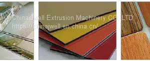 High Speed Aluminum Plastic Composite Panel Extrusion Line thumbnail-2