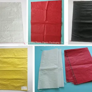 5kg 25kg 50lb 50kg Empty pp Polyethylene Bopp Laminated Rice Sack With Handle Holes Maize Rice Dog Food Feed Bag thumbnail-5
