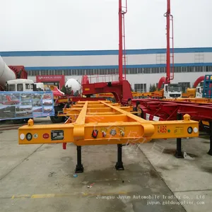 Export Container Semi-trailer Skeleton Semi-trailer 40 Foot Semi-trailer thumbnail-5