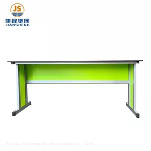 JS Teacher Office Table Set Small Modern Office School Teacher Desk With Hpl Mdf Top thumbnail-2